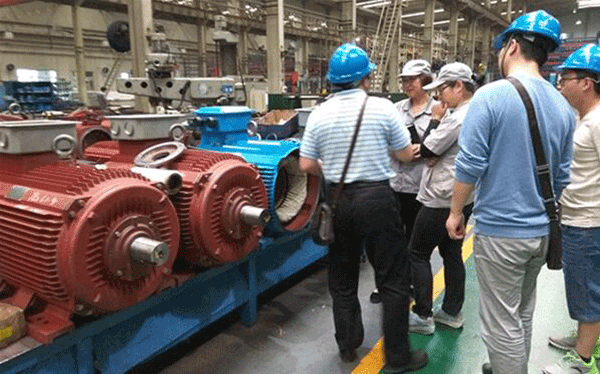 西安泰富西瑪電機(jī)開展安全月安全生產(chǎn)大檢查。